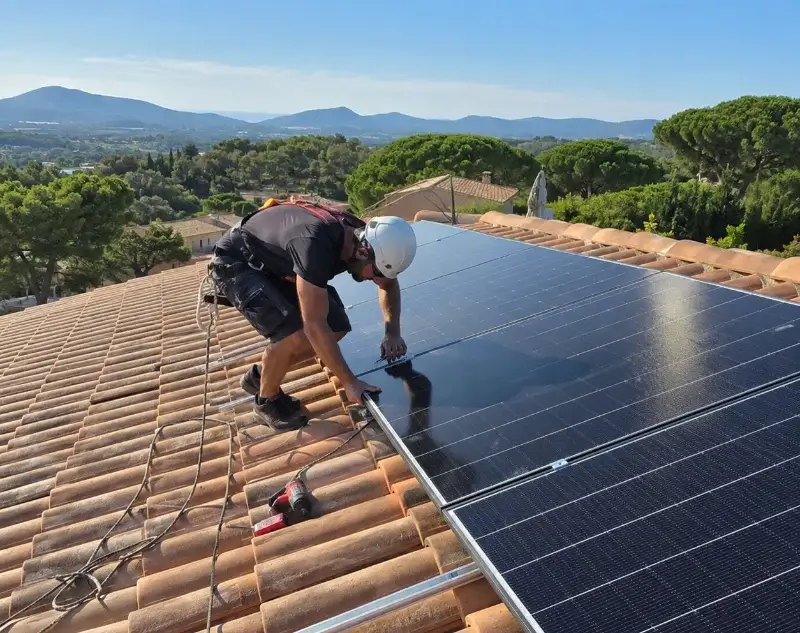 Installateur panneaux solaires Bieujac — pose photovoltaïque sur toiture